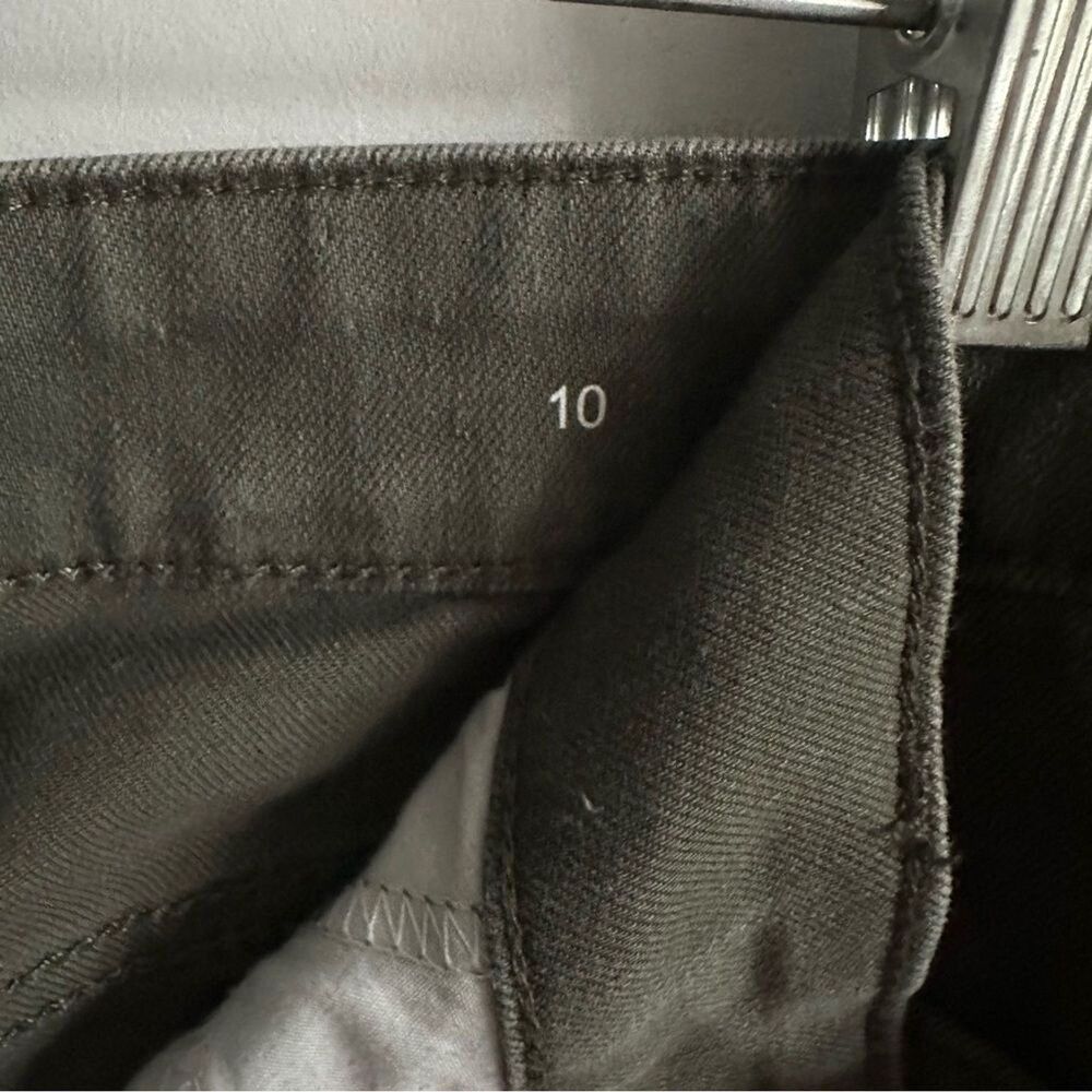 St. John's Bay Skinny Leg Jeans, Olive Army Green Size 10 | Cotton blend - Picture 3 of 9